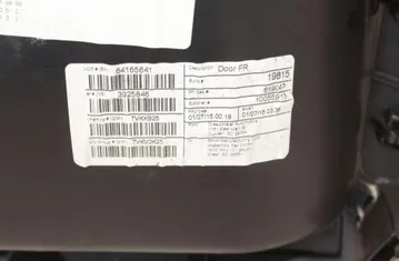 BMW X4 F26 (2014-2018) Панель передніх правих дверей 33397339