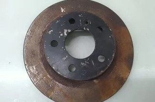 OPEL Zafira A (1999-2003) Задній лівий тормозний диск 35098991