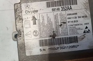 CHRYSLER Voyager 5 generation (2007-2020) Блок управління системою SRS T0RJF3521120RU,68148352AA 33122856
