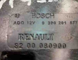RENAULT Megane 2 generation (2002-2012) Двигун склоочисника задніх дверей 8200080900,0390201577 25911766