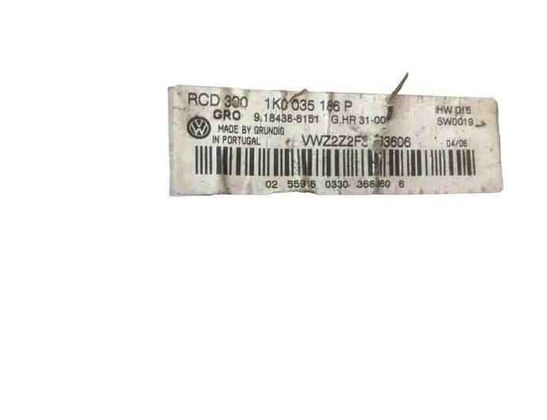 VOLKSWAGEN Passat B6 (2005-2010) Автомагнитола с навигацией 1K0035186P 27219149